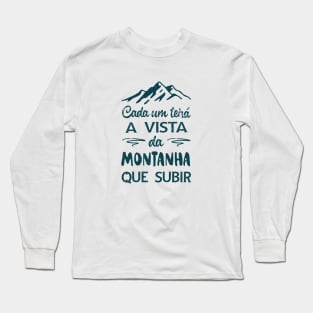 vista da montanha Long Sleeve T-Shirt